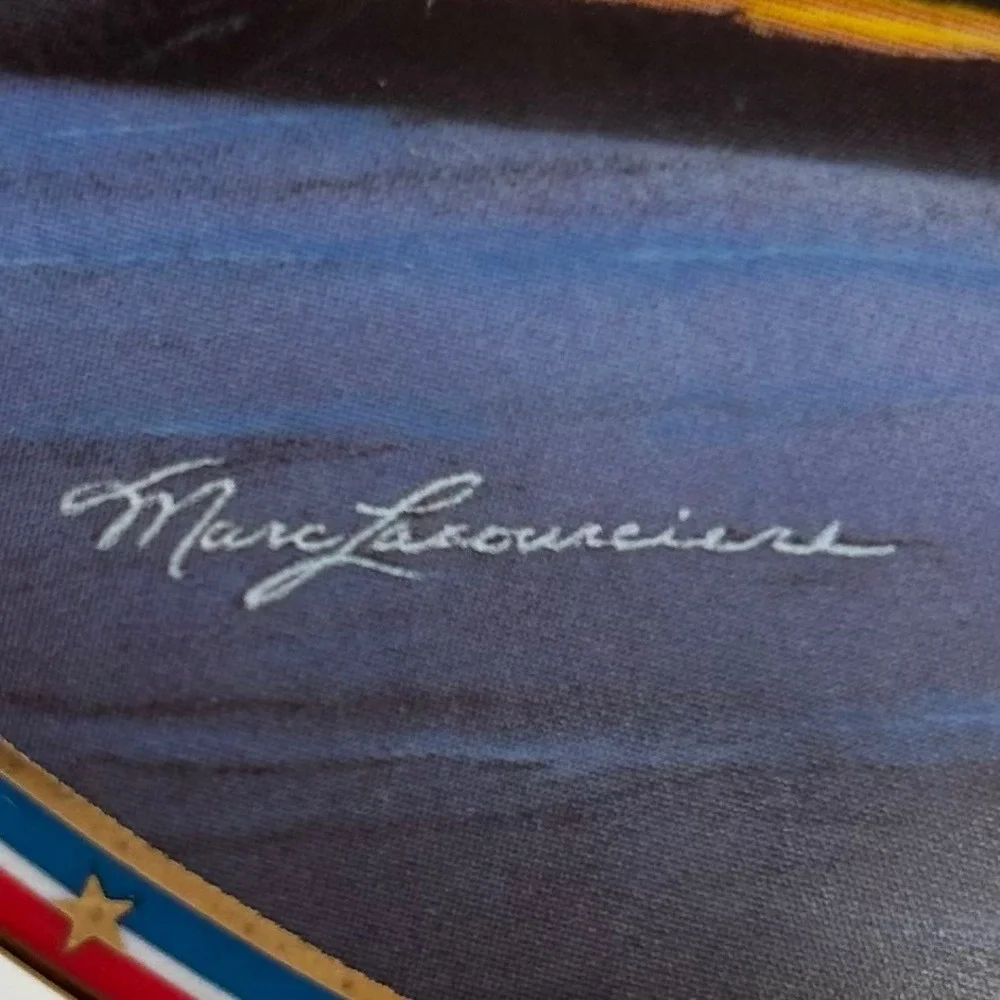 Easyriders Plate Patriots Pride Motorcycle Mount Rushmore 1995 Limited‎
